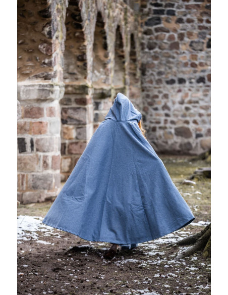 Capa medieval con capucha modelo... Capa medieval con capucha modelo...