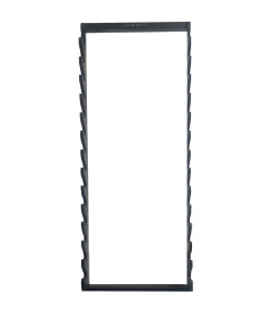Wanddisplay voor 10 katana's (105x50 cm.)