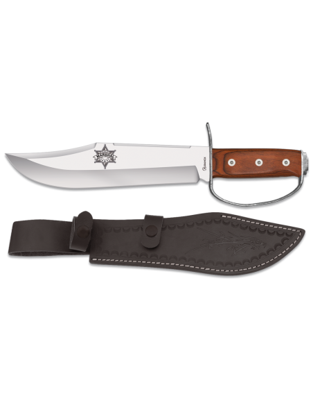 Marshallkniv, Bowie-type, med forsvar