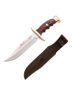 Cuchillo Muela Bowie, madera coral (30,5 cm.)