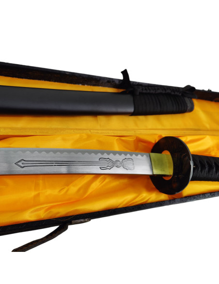 Dekorativ sort saya katana med...