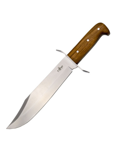 Bowie-Jagdmesser Drittens, Holzgriff