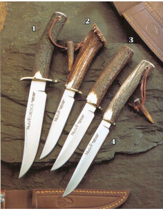 Cuchillo Gredos puño asta de ciervo