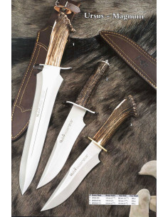 Cuchillo Ursus-Magnum puño asta de ciervo