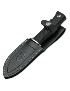 Cuchillo desollador mango de goma 2