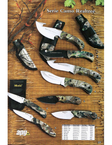 Camo Realtree Series Camouflage Knive