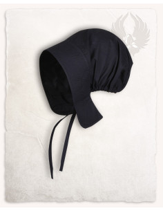 Magdhaube Modell Greta, schwarze Farbe