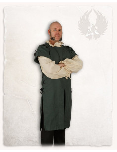 Middeleeuwse tabberd, model Hermann, groene kleur