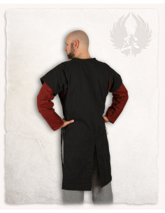 Middeleeuwse tabberd, model Hermann, zwarte kleur 2