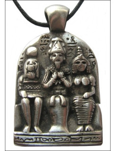 Egyptische triade hanger