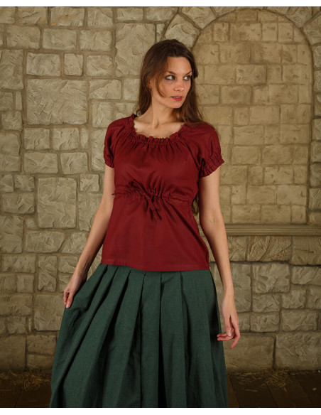 Blusa medieval algodón ligero modelo... Blusa medieval algodón ligero modelo...