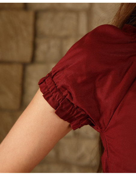 Middeleeuwse blouse licht katoen...