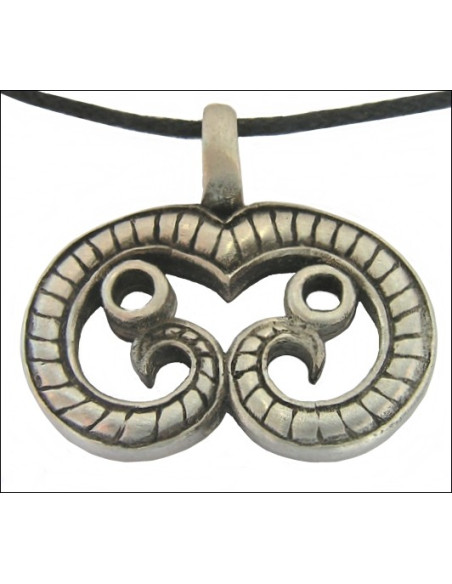 Viking gehoornde hanger