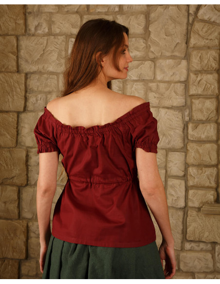 Blusa medieval algodón ligero modelo... Blusa medieval algodón ligero modelo...