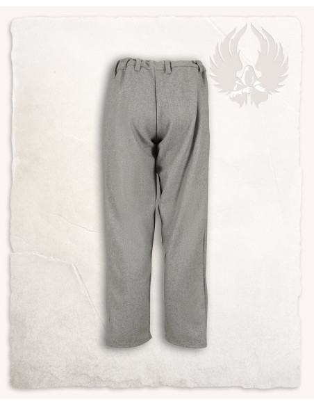 Pantalones Rocco de época en lana gris