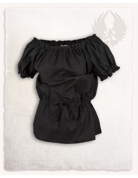 Middelalderbluse lys bomuld model...
