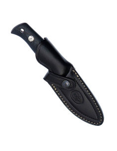 Schwarzes Micarta Tuareg Muela Messer 2