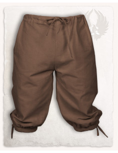 Pantalón vikingo modelo Kilian, color marrón 2