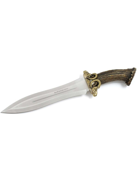 Moeflon finish mes hert hoorn handvat