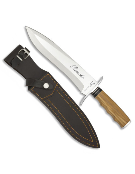 Jacht Stalking veilingmes, olijf handvat