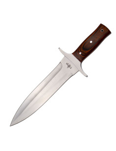 Cuchillo de remate de caza Third, Pakkawood