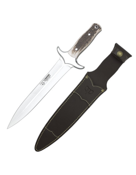 Afslutningsjagtkniv, hjortegevir