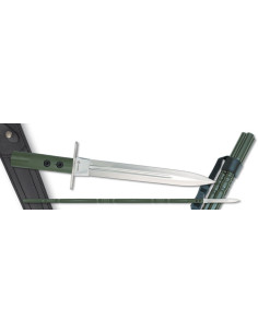 Efterbehandling af jagtkniv-spyd (30 cm.)