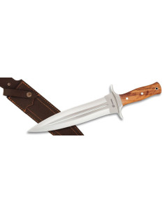 Remate jachtmes, olijf handvat (36 cm.)