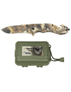 Navaja de rescate diseño 3D camo (20,7 cm.)