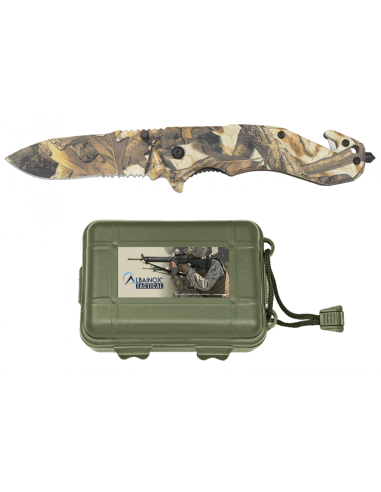 Redningskniv 3D camo design (20,7 cm.)