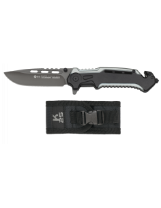 Rettungs- und Notfallmesser, K25 grau-schwarz (Klinge 8,7...