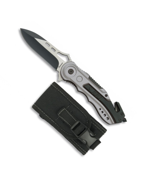 Albainox sikkerhedsredningskniv - grå