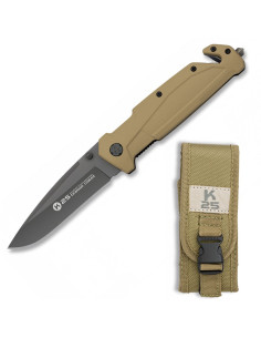 K25 titaniumbelagt redningskniv, Coyote