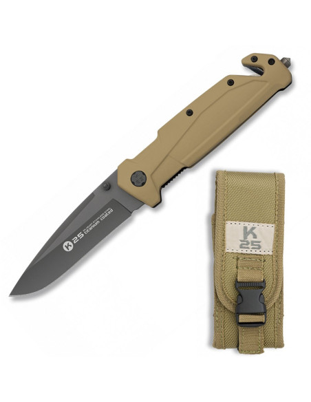 Navaja de rescate K25 Titanium...