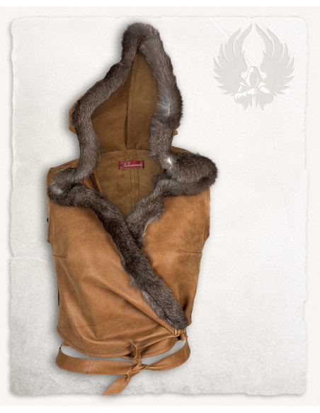 Top medieval mujer con capucha modelo...