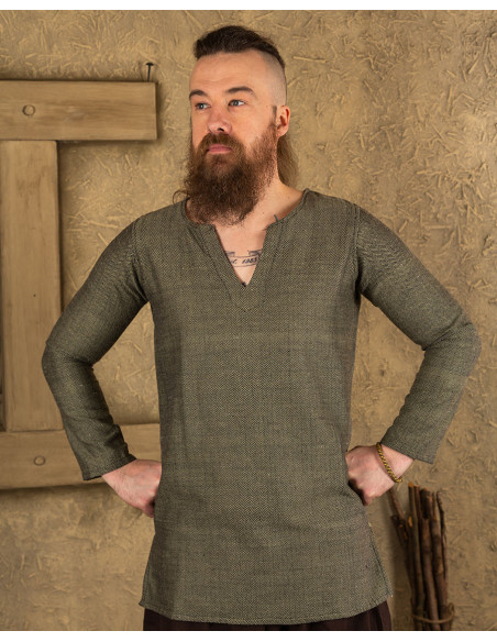 Viking tuniek visgraatpatroon model...