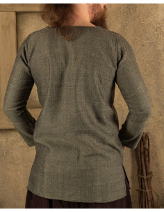 Túnica vikinga patrón espina de pescado modelo Tronde,... 2