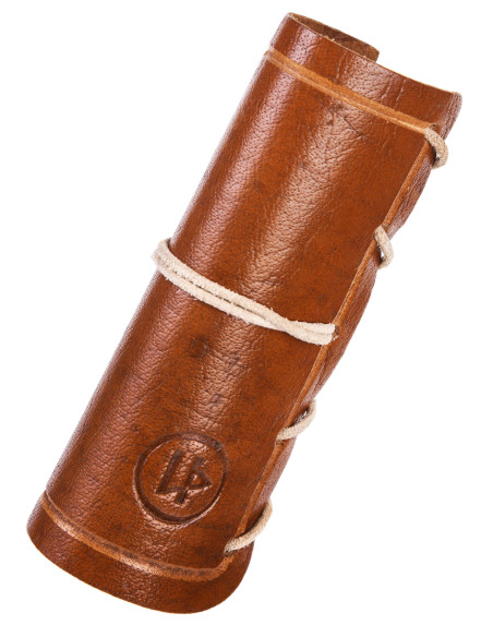 Leren beschermhoes voor bijlen,... Leren beschermhoes voor bijlen,...