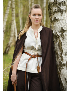 Viking ærmeløs bluse Levke model, naturhvid 2