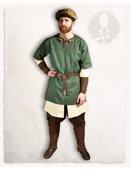 Mütze aus schwarzem Wildleder, Modell...