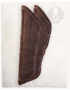 Mittelalterliche Armbänder aus Sämischleder, Modell Leopold 2