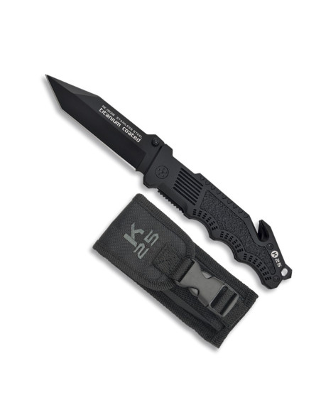 Rettungsmesser, Klinge 8,2 cm.