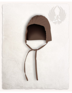 Crespina medieval acolchada modelo Leopold, negro