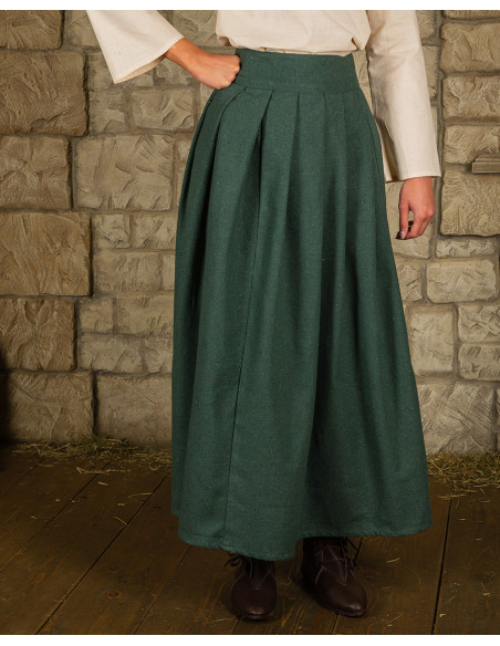 Middeleeuwse katoenen rok model Anna,...