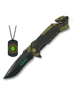 Armee-Rettungsmesser mit Platte