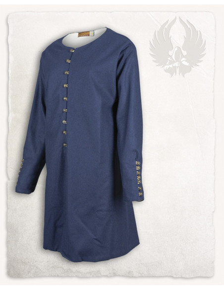 Viking blauwe wollen tuniek model Rafael