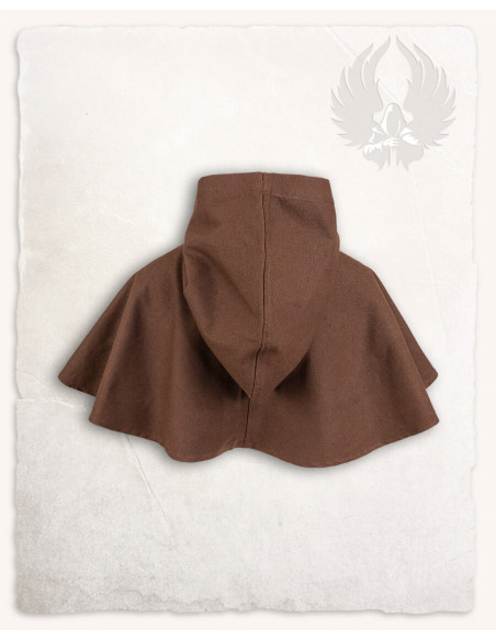 Gugel of Nordic hood model Notker, bruin