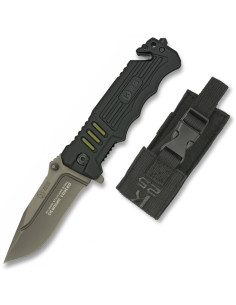 Rettungsmesser K25 Schwarz
