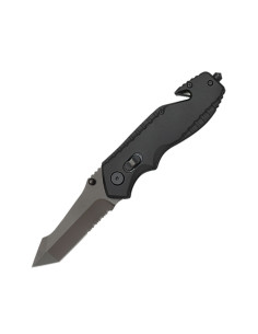 K25 redningskniv knækker wolframglas