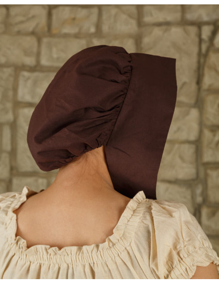 Middeleeuwse muts in katoen model...